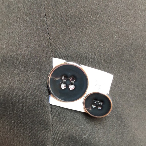 NY&Co 7th Avenue Design Studio Black Double Breasted Blazer NWOT - Picture 7 of 8